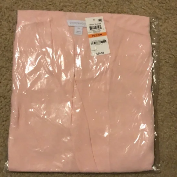 Charter Club Petite Surplice Top - Picture 3 of 4